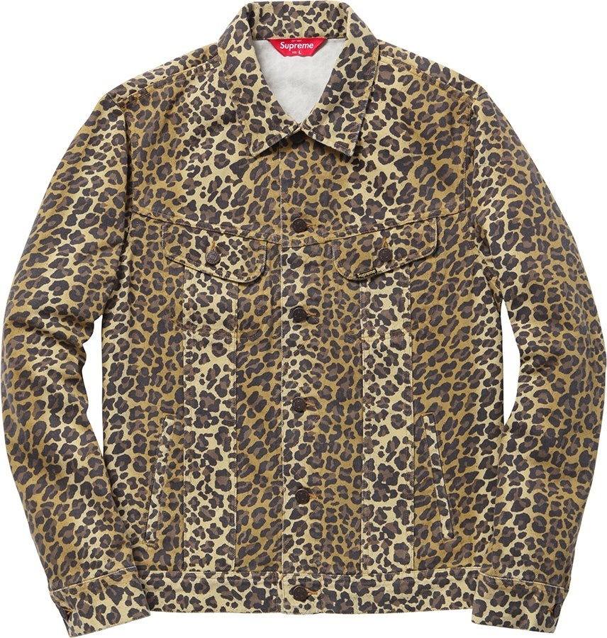 Leopard Denim Jacket